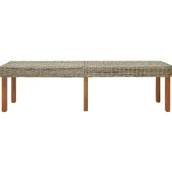 vidaXL Balkongmöbler>bänk Naturfärg 160 x 35 x 45 cm Massivt mangoträ