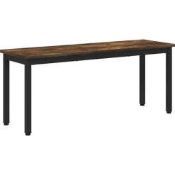 vidaXL Matgrupper>bänk Rökek 110 x 35 x 45 cm Konstruerat trä