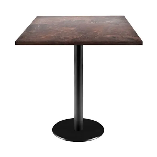 Matbord>Bord 70 x 70 cm - Rom stenrost modell