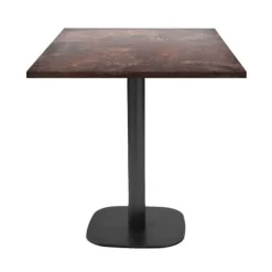 Matbord>Bord 70 x 70 cm - Rund rustrocksmodell