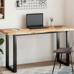 vidaXL Kontorsmöbler>Bordsskiva rektangulär 120x50x4 cm massivt akaciaträ