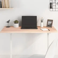 vidaXL Kontorsmöbler>Bordsskiva 100x60x2 cm obehandlad massiv ek