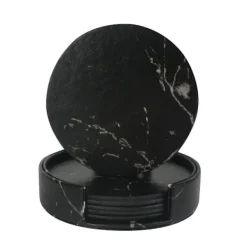 Soffbord>Bordsunderlägg i läder, spillskydd, kompatibelt med bord och skrivbord, slitstarkt och halkfritt läderbordsunderlägg som passar normalstorlek black marble | Fyndiq