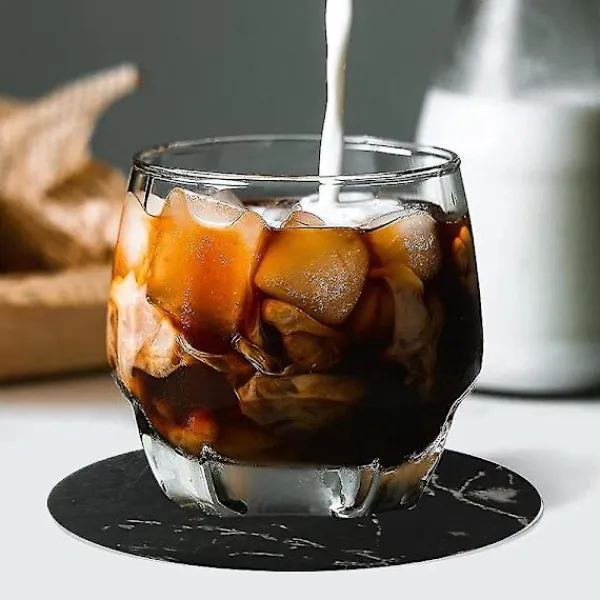 Soffbord>Bordsunderlägg i läder, spillskydd, kompatibelt med bord och skrivbord, slitstarkt och halkfritt läderbordsunderlägg som passar normalstorlek black marble | Fyndiq