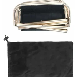 Pallar>Bärbar hopfällbar campingpall för fiske och resor i miniformat