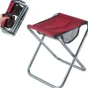 Pallar>Bärbar liten hopfällbar pall, utomhuscamping mini hopfällbar stol