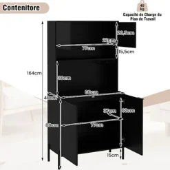 COSTWAY Sideboards><noscript><img width=