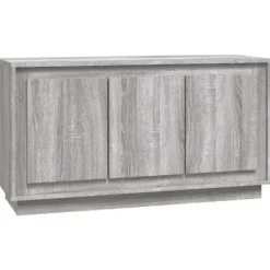 vidaXL Sideboards>Byrå grå sonoma 102x35x55 cm konstruerat trä
