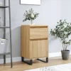 vidaXL Byråer>Byrå sonoma-ek 40x35x70 cm konstruerat trä