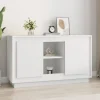 vidaXL Sideboards>Byrå vit 102x35x60 cm konstruerat trä