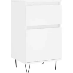 vidaXL Byråer>Byrå vit 40x35x70 cm konstruerat trä