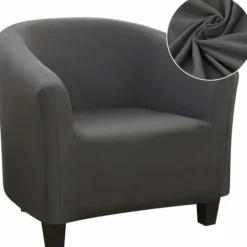 Stolar>[CA] Stretchbar fåtöljöverdrag, lätt att installera och tvätta, fåtöljöverdrag med armstöd Chesterfield fåtöljöverdrag för bänk bar vardagsrum möte