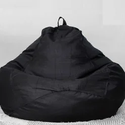 Sittsäckar>{CACA} Extra stor sittsäckssoffa, set för inomhusbruk, lat fåtölj lämplig för vuxna och barn, 100*120CM