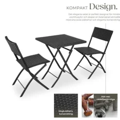 tectake Balkongmöbler><noscript><img width=