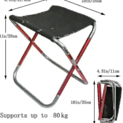Pallar>Camping Fällbar Pall Mini Utomhus Hopfällbar Stol Sits