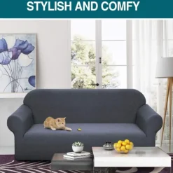 Soffor>Corn Grain Wrap Soffa Överdrag Husdjursskydd Fläckbeständig S