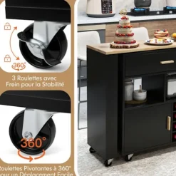 COSTWAY Köksö><noscript><img width=