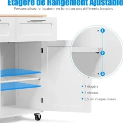 COSTWAY Köksö><noscript><img width=