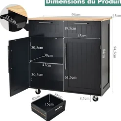 COSTWAY Köksö><noscript><img width=