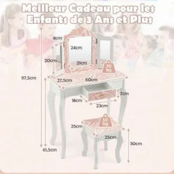 COSTWAY Sminkbord><noscript><img width=