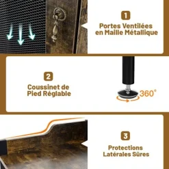 COSTWAY Sideboards><noscript><img width=