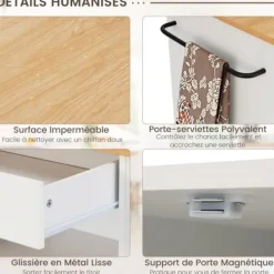 COSTWAY Köksö><noscript><img width=