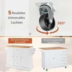 COSTWAY Köksö><noscript><img width=