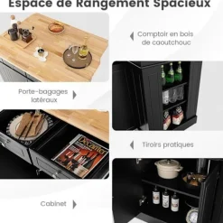 COSTWAY Köksö><noscript><img width=