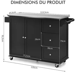 COSTWAY Köksö><noscript><img width=