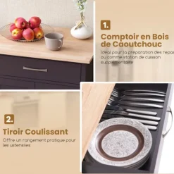 COSTWAY Köksö><noscript><img width=