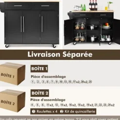 COSTWAY Köksö><noscript><img width=