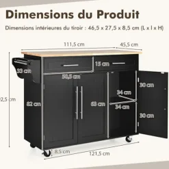 COSTWAY Köksö><noscript><img width=