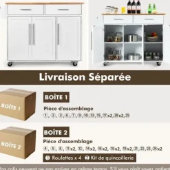 COSTWAY Köksö><noscript><img width=