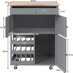 COSTWAY Köksö><noscript><img width=
