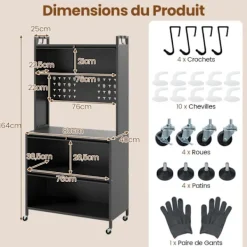 COSTWAY Sideboards><noscript><img width=