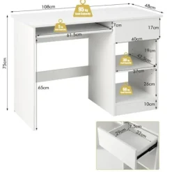 COSTWAY Kontorsmöbler><noscript><img width=