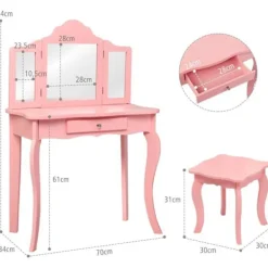 COSTWAY Sminkbord><noscript><img width=