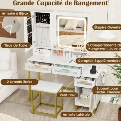 COSTWAY Sminkbord><noscript><img width=