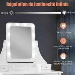 COSTWAY Sminkbord><noscript><img width=