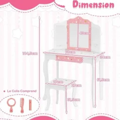 COSTWAY Sminkbord><noscript><img width=