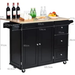 COSTWAY Köksö><noscript><img width=