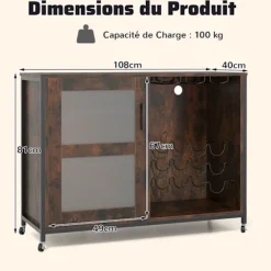 COSTWAY Sideboards><noscript><img width=