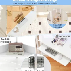 COSTWAY Kontorsmöbler><noscript><img width=