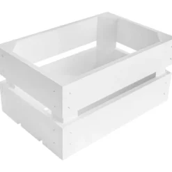 CREATIVE DECO Kistor & Koffertar>Trälåda - 30 x 20 x 15 cm - Träförvaringslåda - Vintage Trälåda - Trälåda - Låda