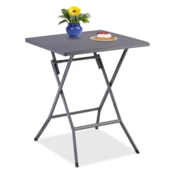 B2X Balkongmöbler>3-delat balkongmöbelset i trälook