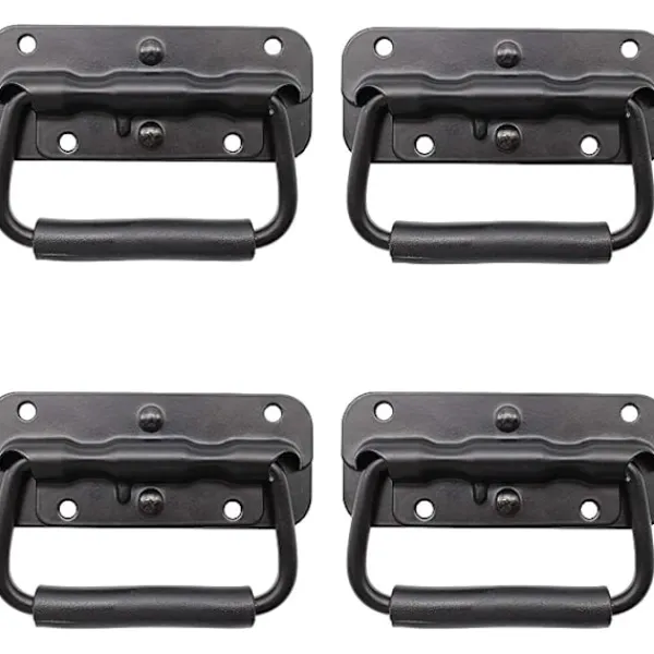 ATELA Kistor & Koffertar>4-delat case handtag, verktygslåda fjäderhandtag, dragfjäder fällbart handtag, hopfällbart handtag, fjäderlåda handtag, handtagsbyte för verktygslåda eller S | Fyndiq