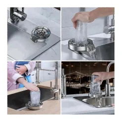 FJORD Sideboards>Diskho Glasrengörare, Rostfritt Stål Kök Glasrengörare, Familj Bar Caf Snabb Glasrengörare