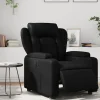 vidaXL Fåtöljer>Elektrisk reclinerfåtölj svart konstläder