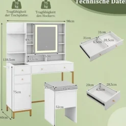 COSTWAY Sminkbord><noscript><img width=
