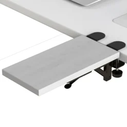 Kontorsmöbler>Ergonomisk Skrivbordsförlängre, 30x15 cm, Stnsfri (Vit)[mo]